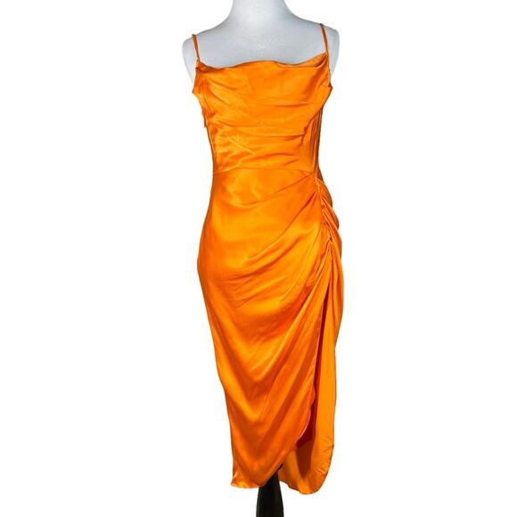 Amanda Uprichard REVOLVE NWOT Jasalina Dress in Fire Size Small - Picture 4 of 11